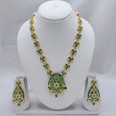 Akruti Collection Kundan Stone Long Necklace Set