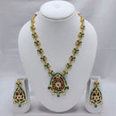Akruti Collection Kundan Stone Long Necklace Set