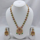 Akruti Collection Kundan Stone Long Necklace Set