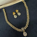 Akruti Collection Royal Crystal And Austrian Stone Necklace Set