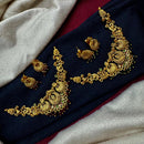 Akruti Collection Royal Pota And Austrian Stone Pendant Set