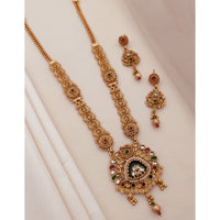 Akruti Collection Pota Stone Necklace Set