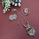 Akruti Collection Royal 2 Tone Plated Ethnic Combo Set