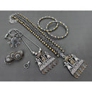 Akruti Collection Royal 2 Tone Plated Ethnic Combo Set