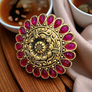 Akruti Collection Designer Pota Stone Statement Ring