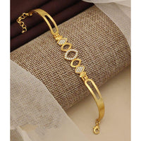 Akruti Collection Elegant Austrian Stone Adjustable Bracelet