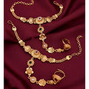 Akruti Collection Royal Pota Stone Designer Hand Harness