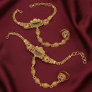Akruti Collection Royal Pota Stone Designer Hand Harness