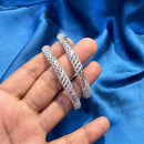 Akruti Collection Glamorous American Diamond Bangles Collection Set
