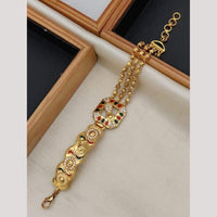 Akruti Collection Traditional Austrian Stone And Meenakari Bracelet