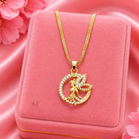 Akruti Collection Austrain Stone Chain Pendant