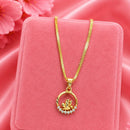Akruti Collection Austrain Stone Chain Pendant