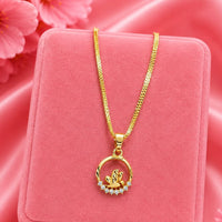 Akruti Collection Austrain Stone Chain Pendant