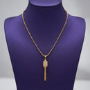 Akruti Collection Austrain Stone Chain Pendant