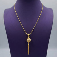 Akruti Collection Austrain Stone Chain Pendant