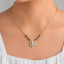 Akruti Collection Classic Austrian Stone Designer Mangalsutra