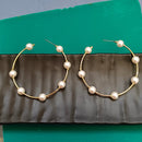 Infinity Jewels Gold Plated Hypoallergenic Nickel Free Hoop Earrings