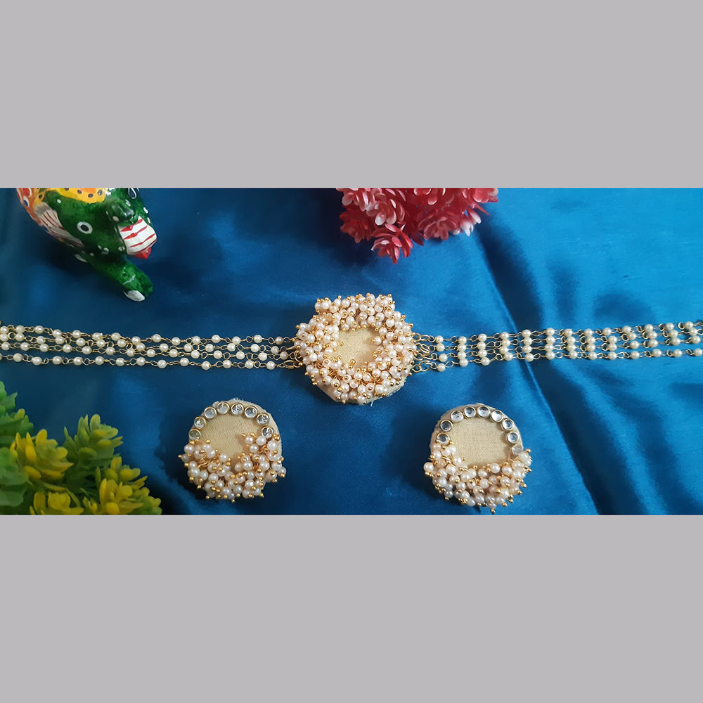 Shrijicreation Handmade Choker Necklace Set