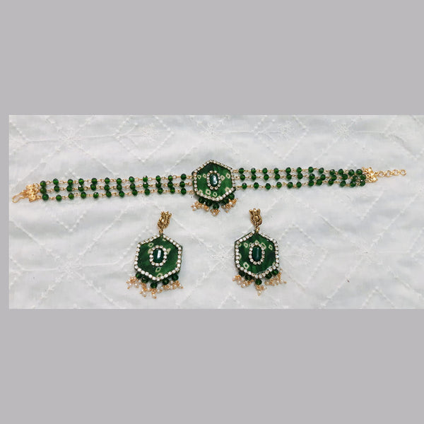 Shrijicreation Handmade Choker Necklace Set