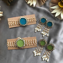 Shrijicreation Gold Plated Handmade Choker Necklace Set