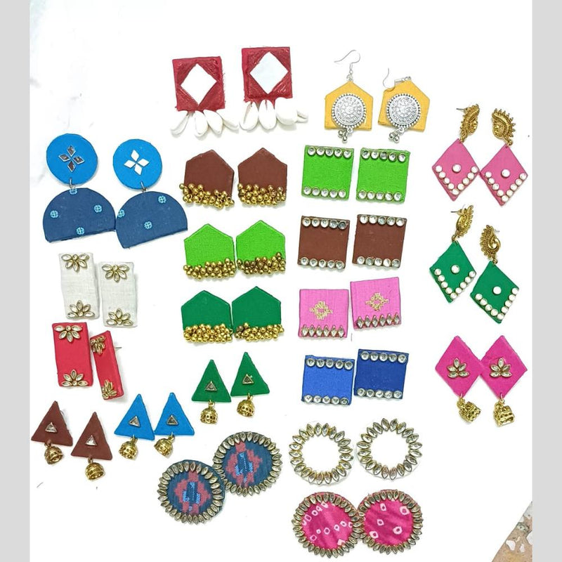 Shrijicreation Handmade Dangler Earrings (Assorted Desing) (1 Piece Only)