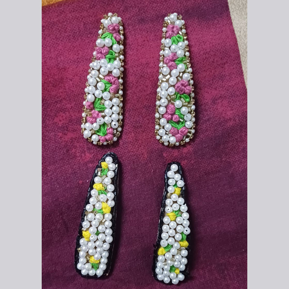 Shrijicreation Pearls Hair Clip