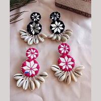 Shrijicreation Handmade Shell Dangler Earrings