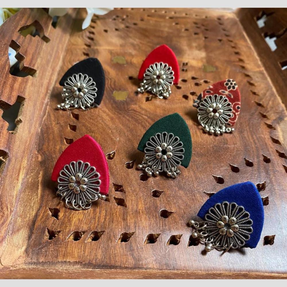 Shrijicreation Mirror And Pearl Assorted Color Ring