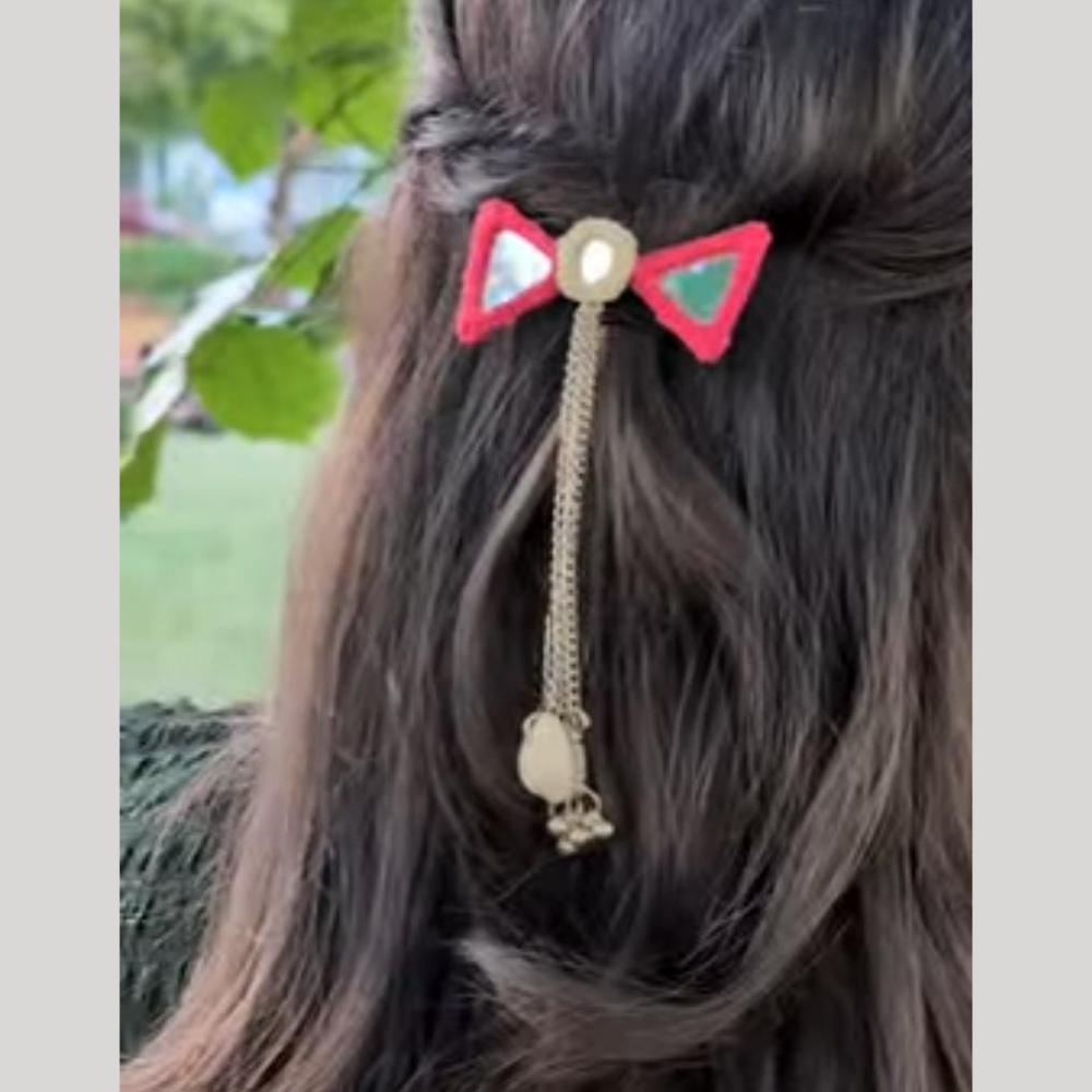 Shrijicreation Oxidised Plated Shell Hair Accessories