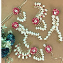 Shrijicreation Shell & Pearl Bridal Jewellery Set – Handmade Coastal Elegance for Haldi & Wedding Functions
