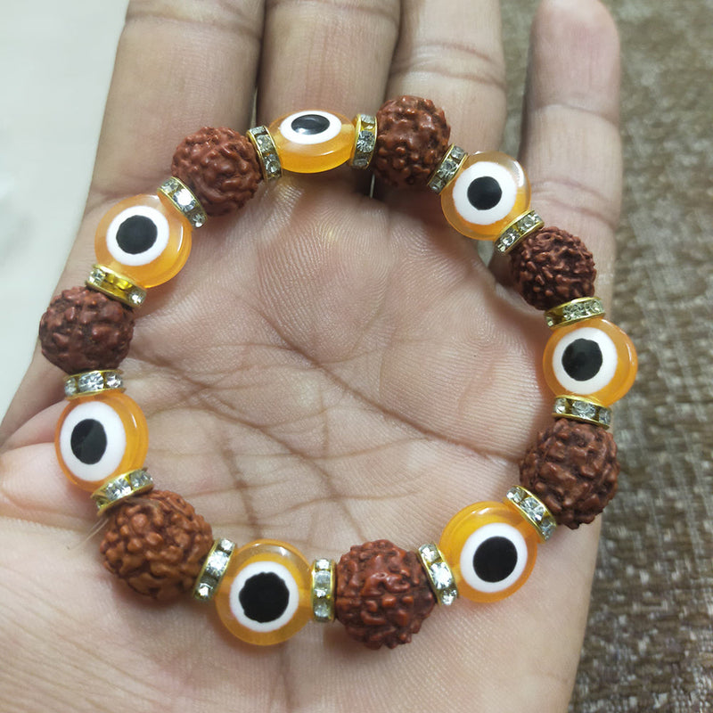 Palak Art Gold Plated Evil Eye Bracelets