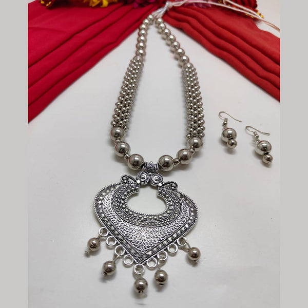 Palak Art Oxidised Plated Necklace Set