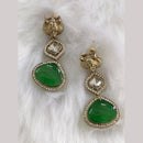 Palak Art Gold Plated Austrian Stone Dangler Earrings