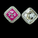 Palak Art Designer Kundan Stone And Meenakari Adjustable Ring