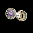 Palak Art Designer Kundan Stone And Meenakari Adjustable Ring