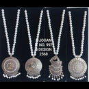 R Jogan Oxidised Plated Assorted Design Long Necklace