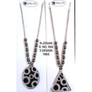 R Jogan Oxidised Plated Assorted Design Long Necklace