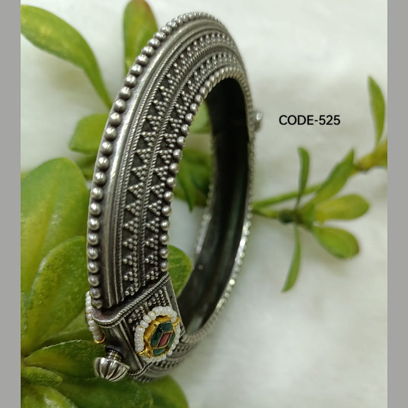 Shubham Creations Oxidised Plated Kada