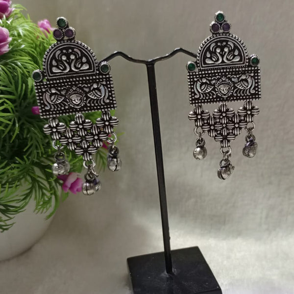 Shubham Creations Oxidised Plated Dangler Earrings