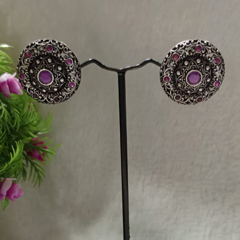 Shubham Creations Oxidised Plated Dangler Earrings