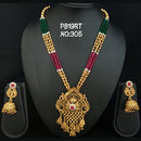 Kala Creation Gold Plated Long Necklace Set