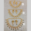 Star India Gold Plated Pearl Necklace Set