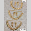 Star India Gold Plated Pearl Necklace Set