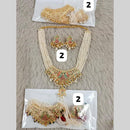 Star India Gold Plated Pearl Necklace Set