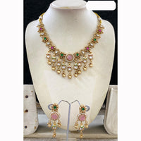 Star India Royal Shine Pota Kundan And Pearl Necklace Set