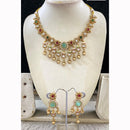 Star India Royal Shine Pota Kundan And Pearl Necklace Set