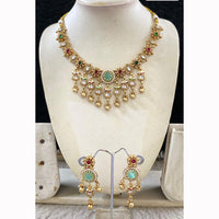 Star India Royal Shine Pota Kundan And Pearl Necklace Set
