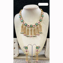 Star India Royal Shine Pota Kundan And Pearl Necklace Set