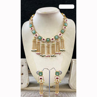 Star India Royal Shine Pota Kundan And Pearl Necklace Set