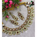 Exotica Collection Royal Crystal And Pearl Necklace Set